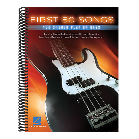 First 50 Songs You Should Play on Bass (Spiral Bound)