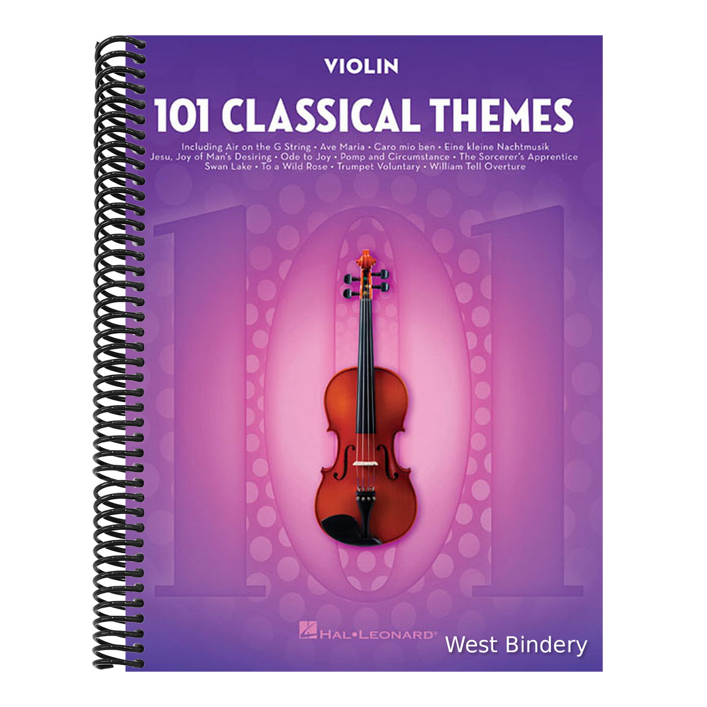 101 Classical Themes for Violin Instrumental Folio Essential Violin Sheet Music Collection Hal Leonard Violin Solo Book