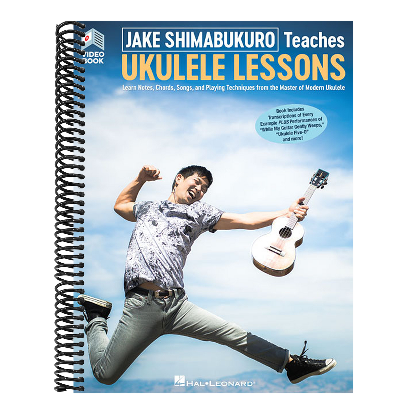 Jake Shimabukuro Teaches Ukulele Lessons Book/Online Media