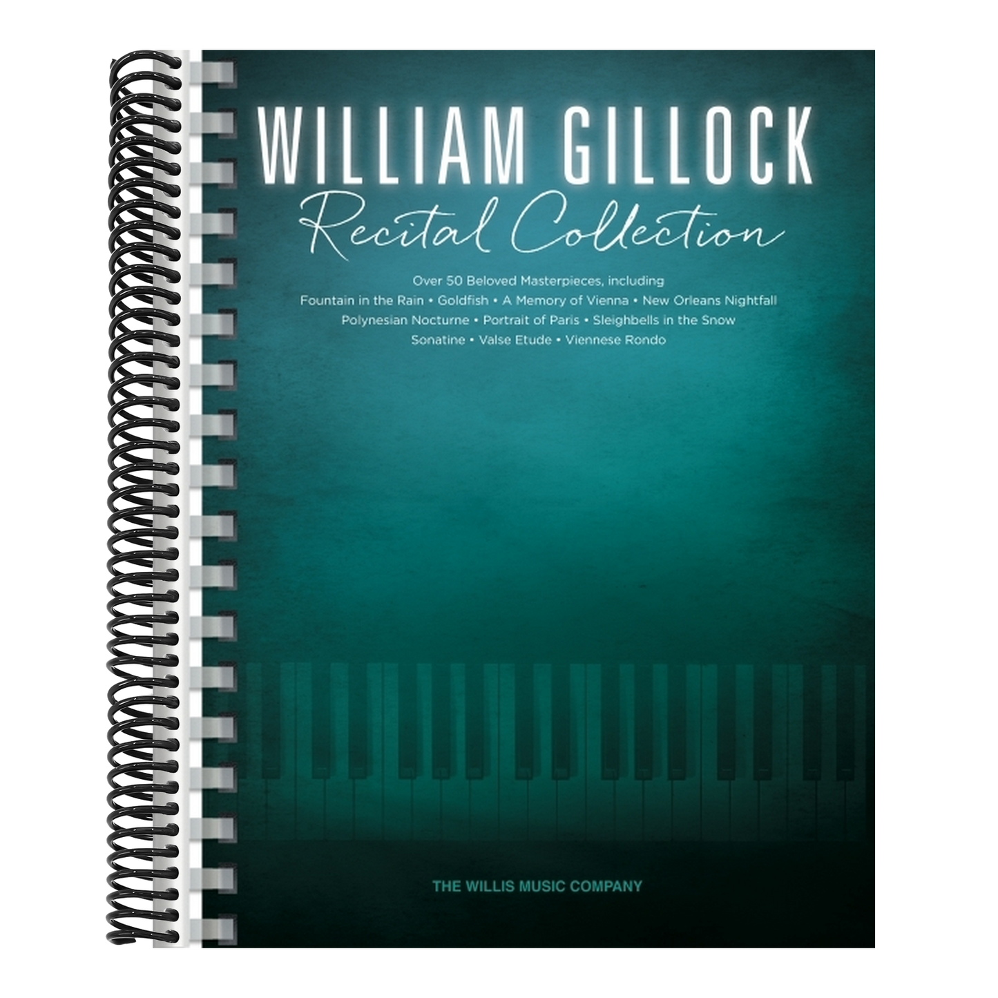 William Gillock Recital Collection: Intermediate to Advanced Level - Piano Sheet Music Book with Ove