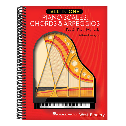 All-In-One Piano Scales, Chords & Arpeggios: For All Piano Methods