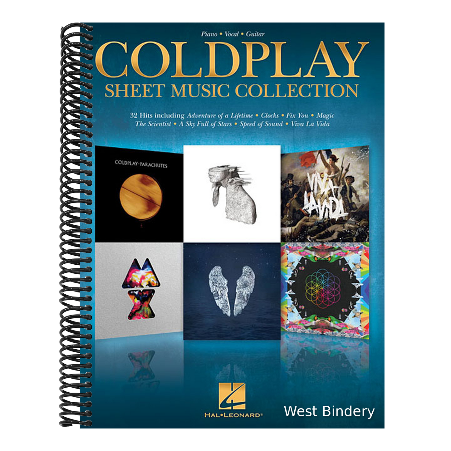 Coldplay Sheet Music Collection Piano Vocal Guitar Songbook 32 Popular Hits Including Viva La Vida Yellow Fix You and More Hal Leonard Music Book for
