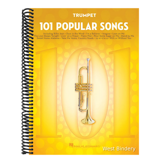 101 Popular Songs: For Trumpet - Trumpet Music Book with Timeless Pop Songs - Trumpet Book for Beginners and Advanced Players