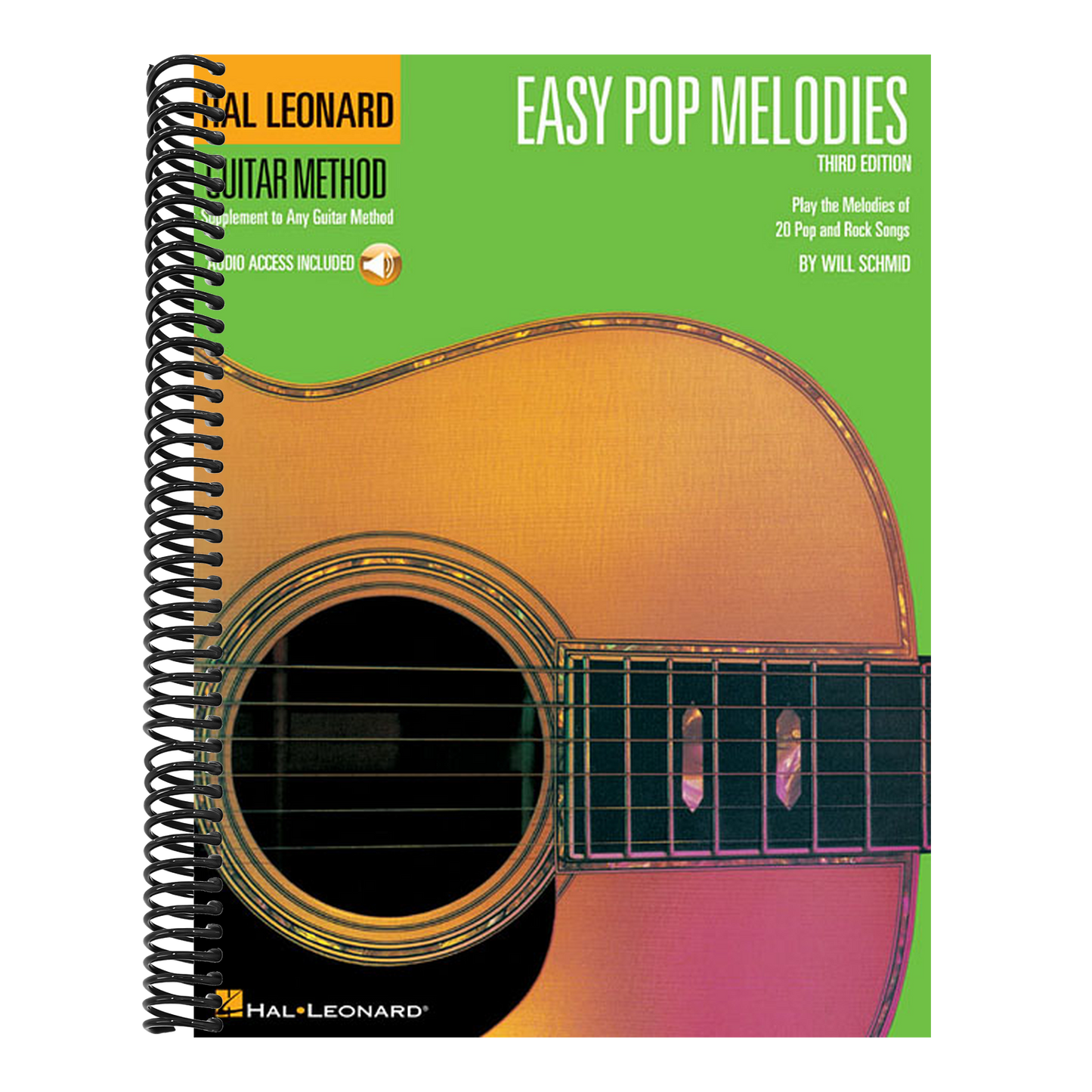 Easy Pop Melodies - Third Edition: Hal Leonard Guitar Method (Bk/Online Audio) (Revised)