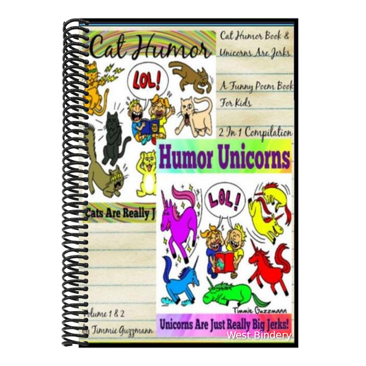 Cat Humor Book & Unicorns Are Jerks: A Funny Poem Book for Kids