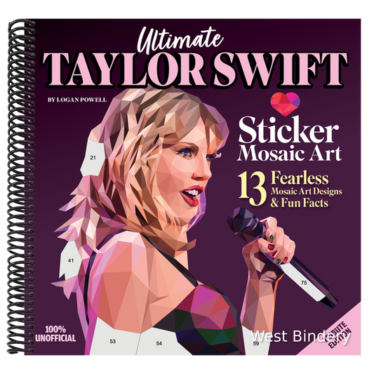 Ultimate Taylor Swift Sticker Mosaic Art: 13 Fearless Mosaic Art Designs & Fun Facts