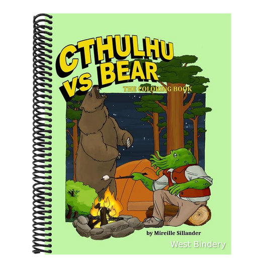 Cthulhu vs bear: The coloring book
