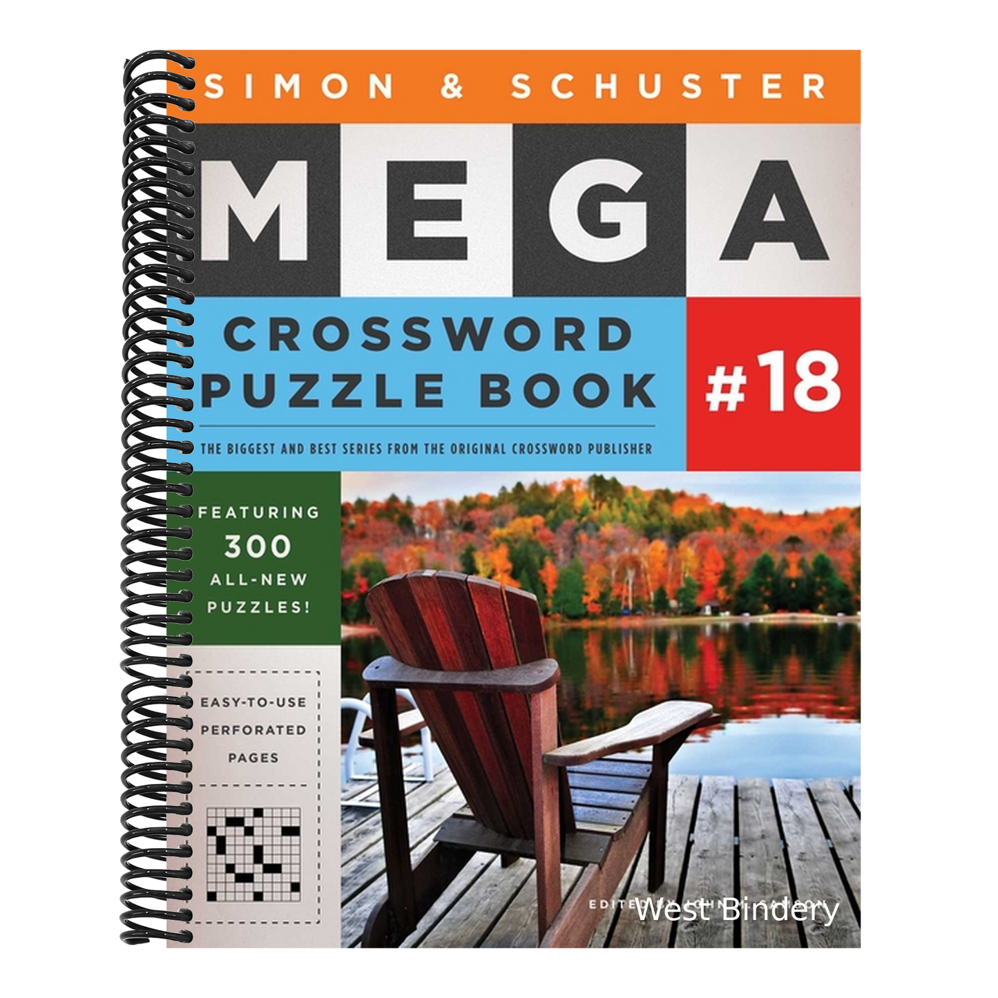 Simon & Schuster Mega Crossword Puzzle Book #18