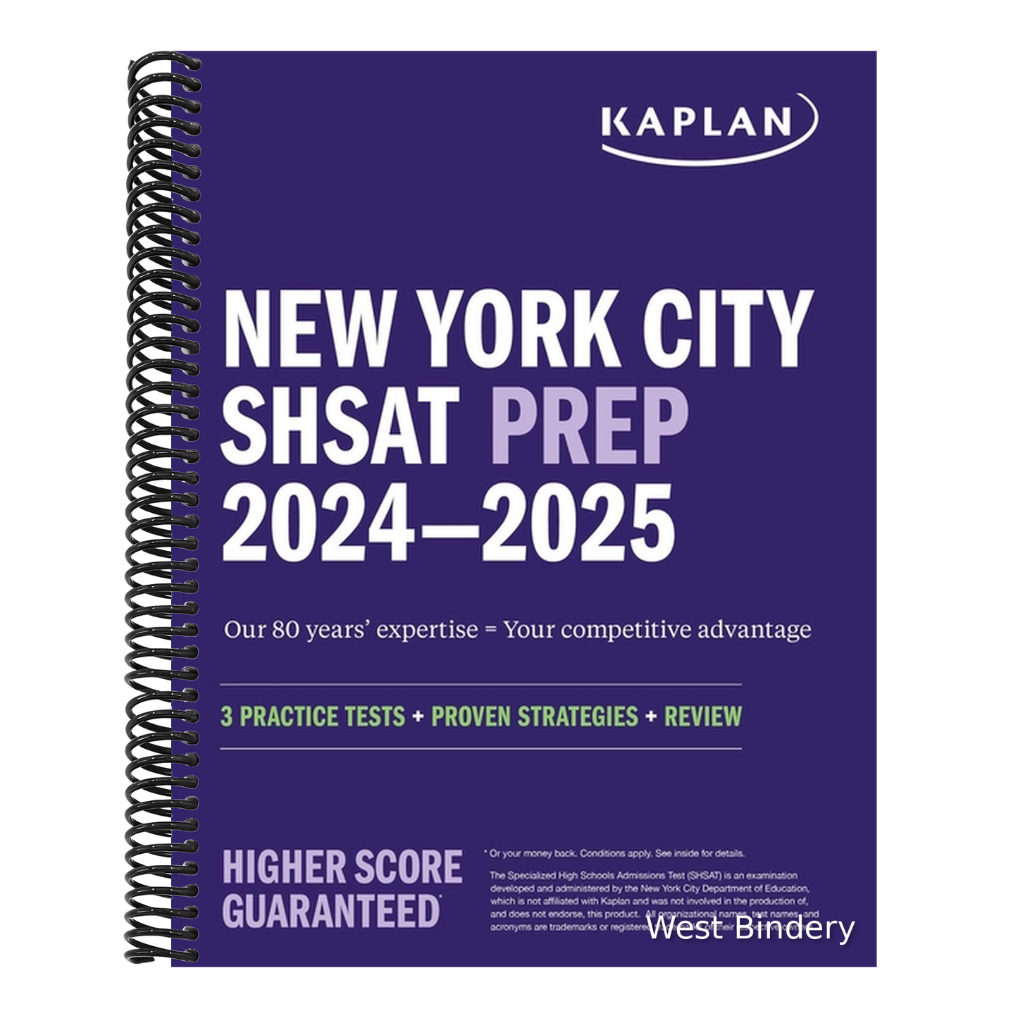 New York City Shsat Prep 2024-2025: 3 Practice Tests + Proven Strategies + Review