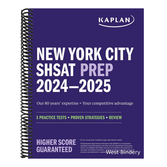 New York City Shsat Prep 2024-2025: 3 Practice Tests + Proven Strategies + Review