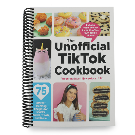 The Unofficial Tiktok Cookbook: 75 Internet-Breaking Recipes for Snacks, Drinks, Treats, and More! (Spiral Bound)