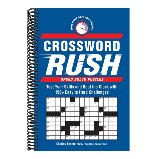 Crossword Rush: Test Your Skills and Beat the Clock with 150+ Easy to Hard Challenges