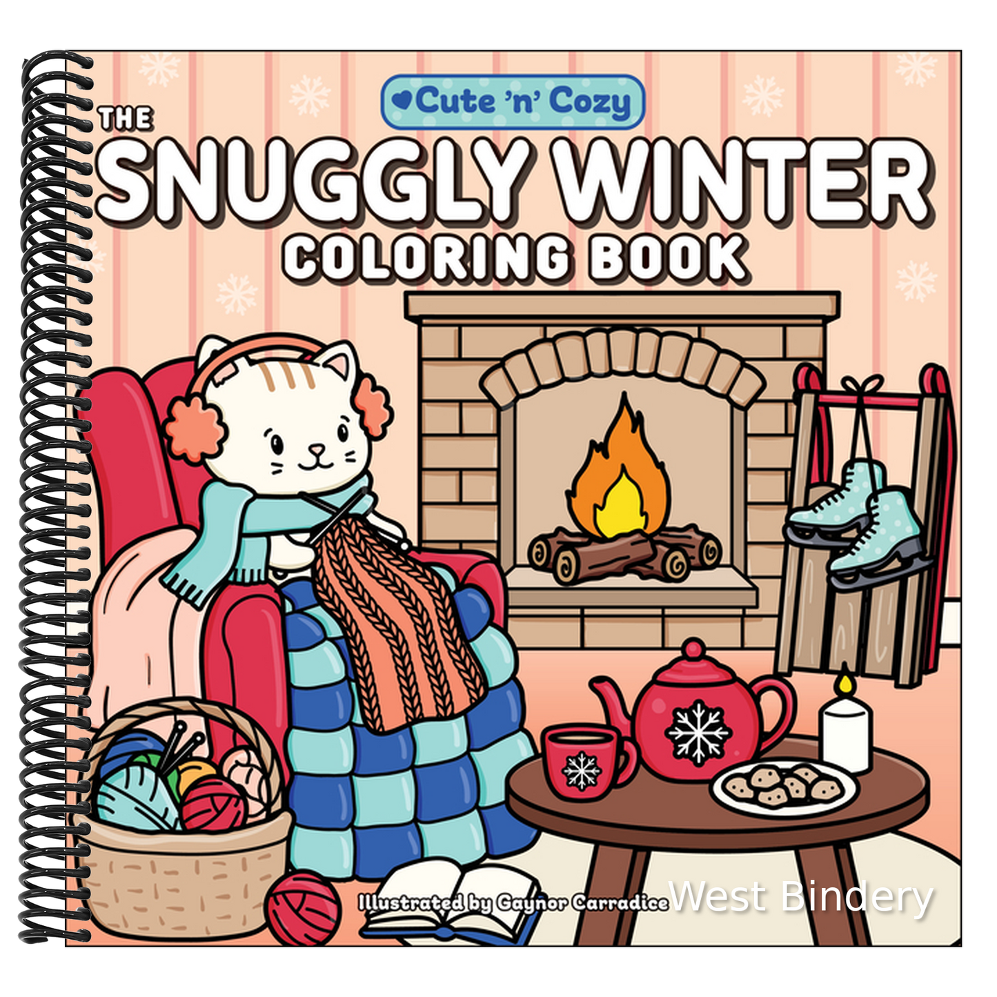 The Snuggly Winter Coloring Book