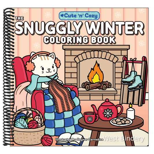 The Snuggly Winter Coloring Book