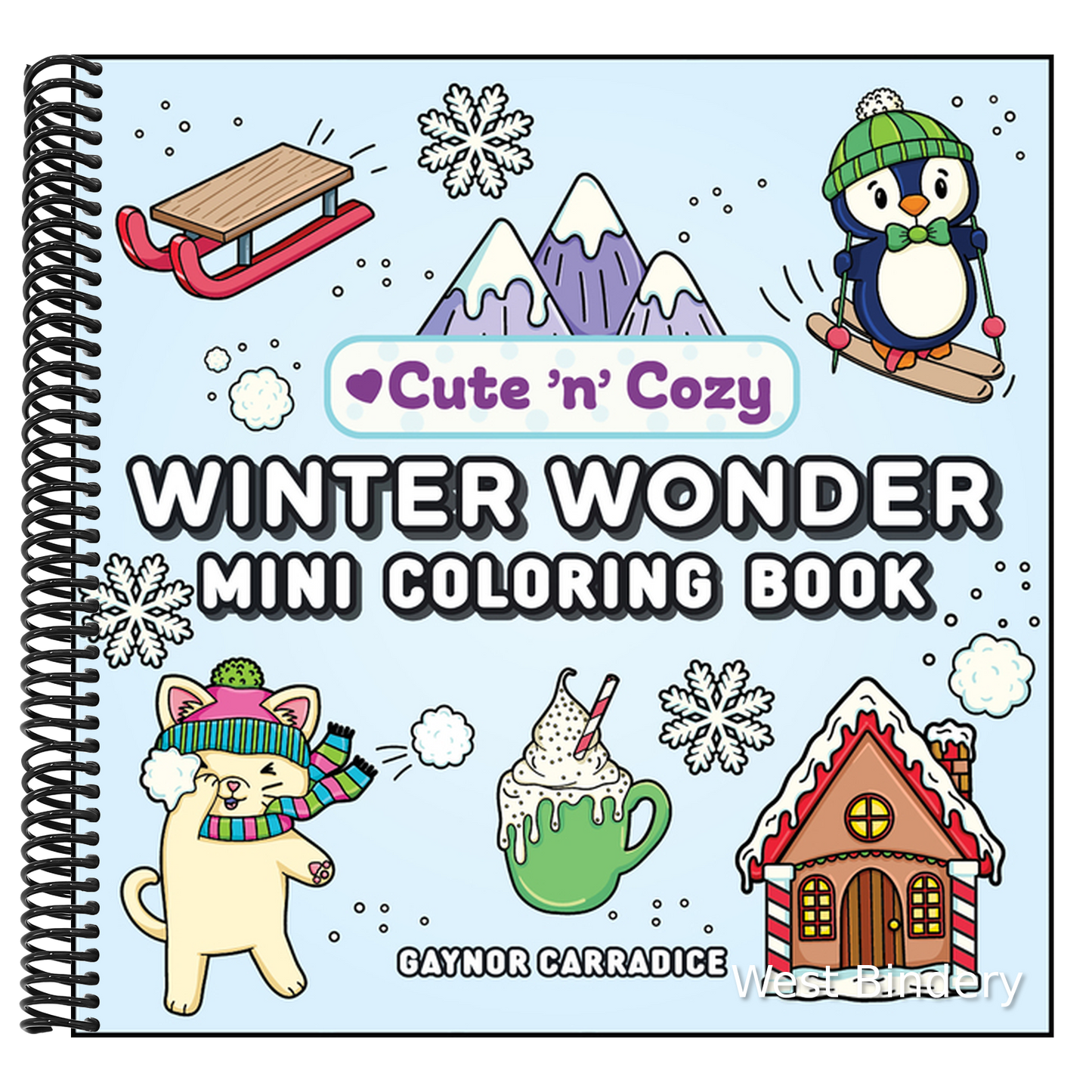 Winter Wonder Mini Coloring Book