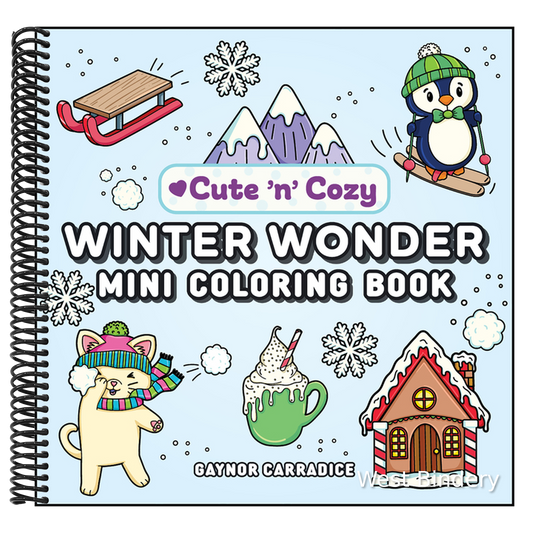 Winter Wonder Mini Coloring Book