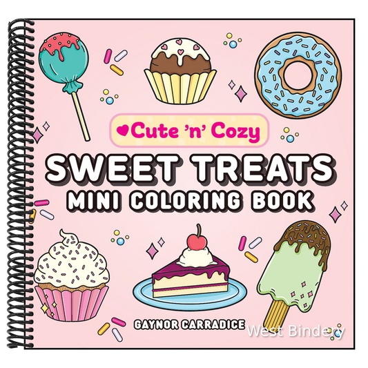 Sweet Treats Mini Coloring Book