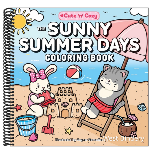 The Sunny Summer Days Coloring Book