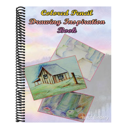 Color Pencil Drawing Inspiration Book: Pencil Drawing Refrence Book for Beginners