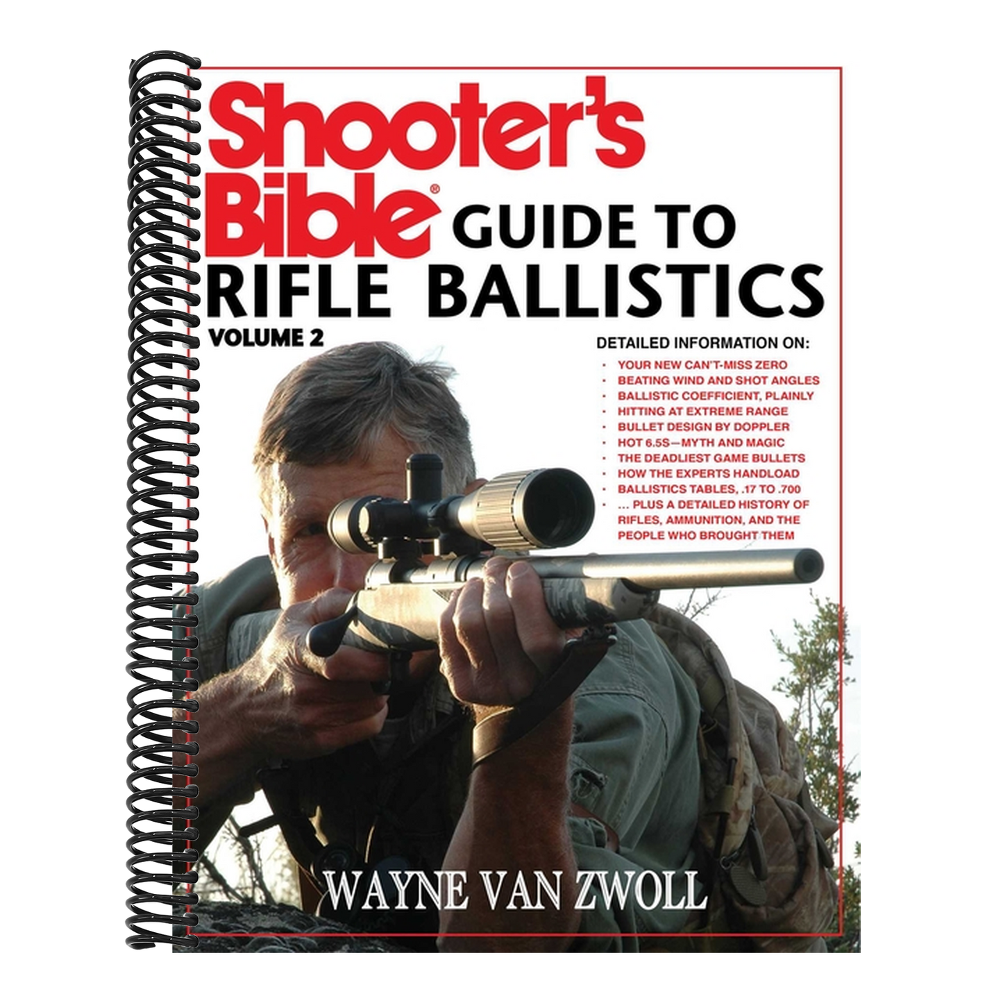 Shooter's Bible Guide to Rifle Ballistics: Second Edition (Spiral Bound)