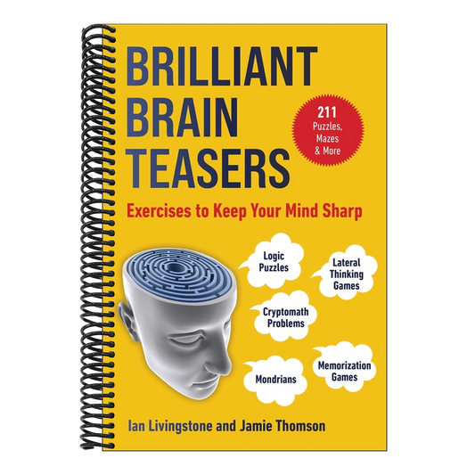 Brilliant Brain Teasers: Exercises to Keep Your Mind Sharp (Brain Teasers) (Spiral Bound)