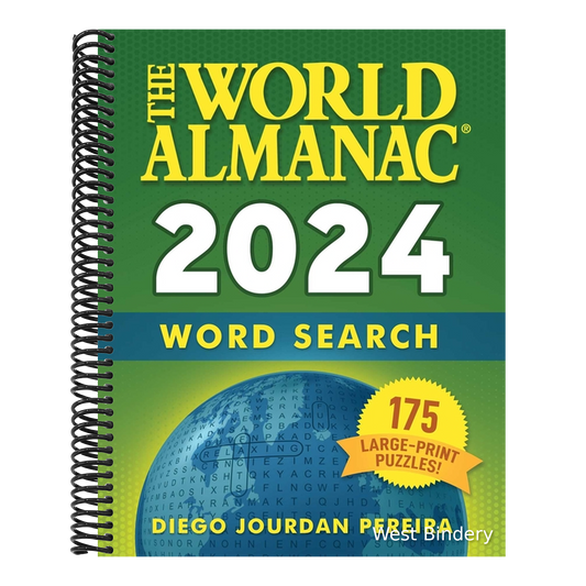 The World Almanac 2024 Word Search: 175 Large-Print Puzzles!