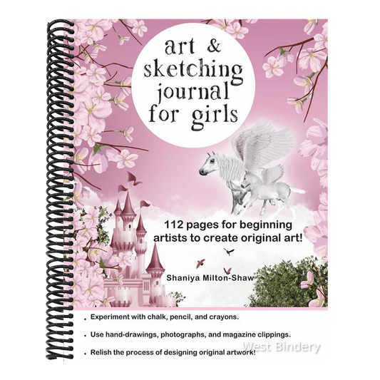 Art and Sketching Journal for Girls