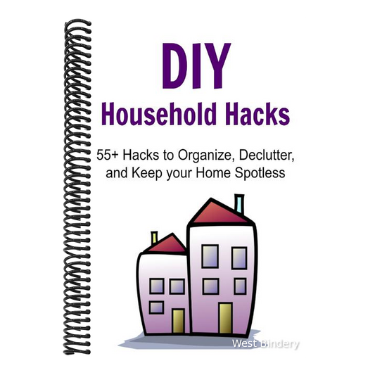 DIY Household Hacks - 55+ Hacks to Organize, Declutter, and Keep your Home Spotless: Household Hacks, Household Cleaning, Household Organizing, Househ