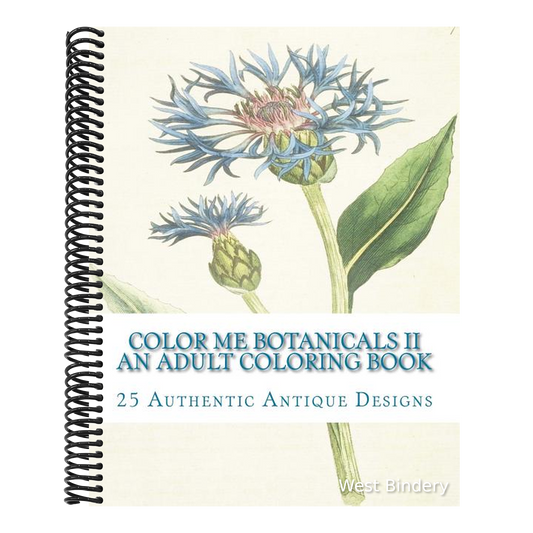 Color Me Botanicals II: An Adult Coloring Book