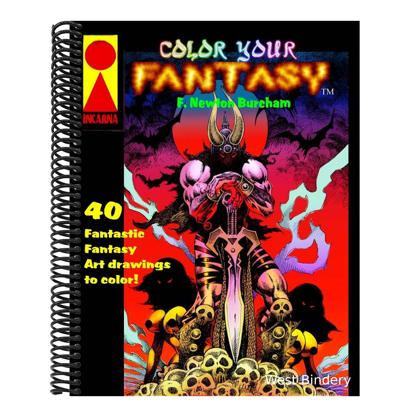 Color Your Fantasy: Adult coloring book