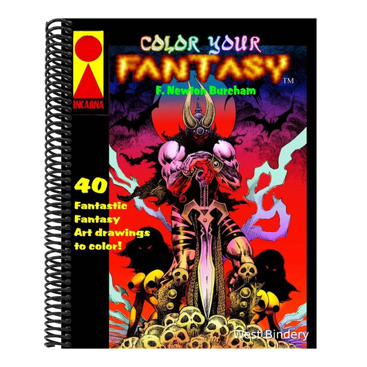 Color Your Fantasy: Adult coloring book