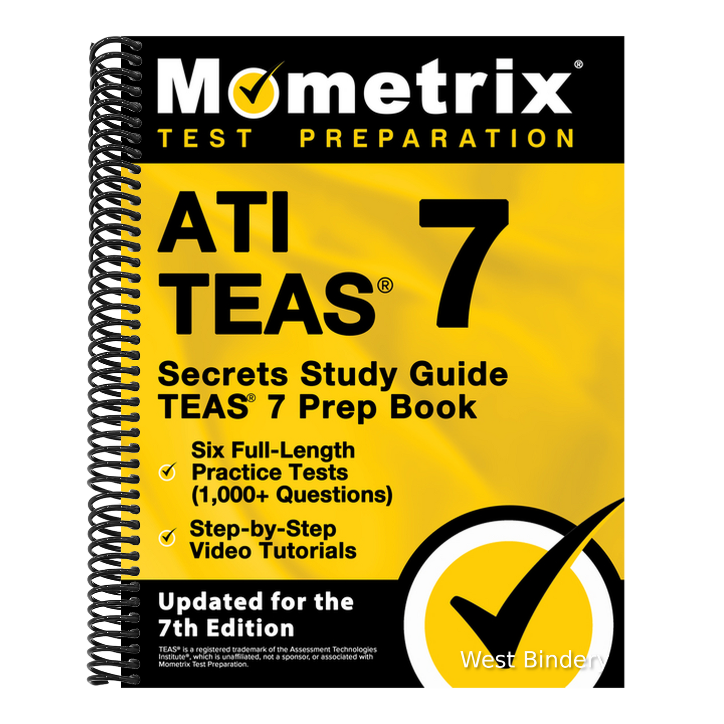 Ati Teas Secrets Study Guide - Teas 7 Prep Book, Six Full-Length Practice Tests (1,000+ Questions), Step-By-Step Video Tutorials: [Updated for the 7th