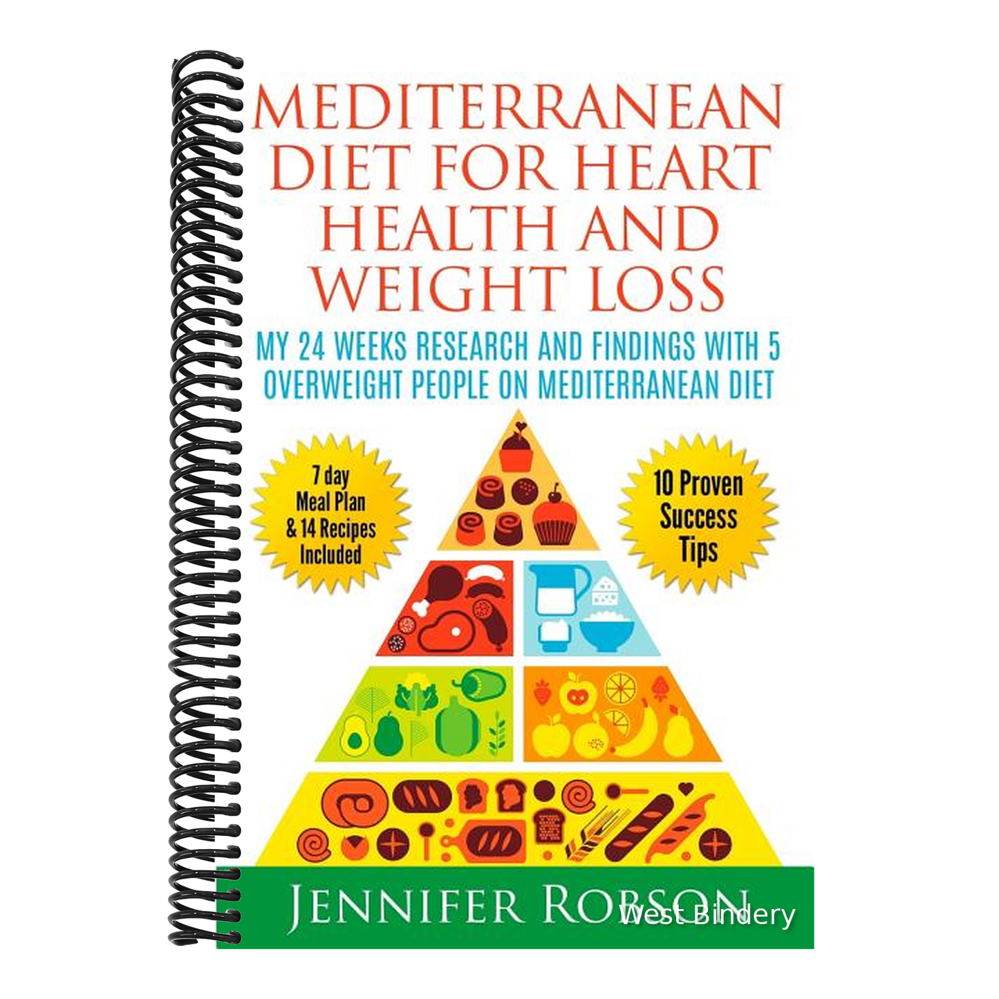 Mediterranean Diet For Heart Health and Weigth Loss: My 24 Weeks Research and Findings With 5 Overweight People on Mediterranean Diet
