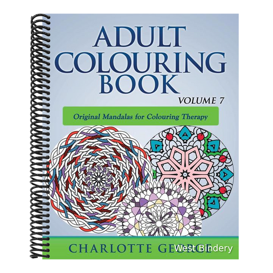 Adult Colouring Book - Volume 7: Original Mandalas for Colouring Therapy