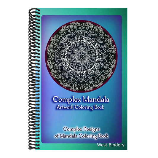 Complex Mandala Artwork Coloring Book: Complex Designs of Mandala Coloring Book