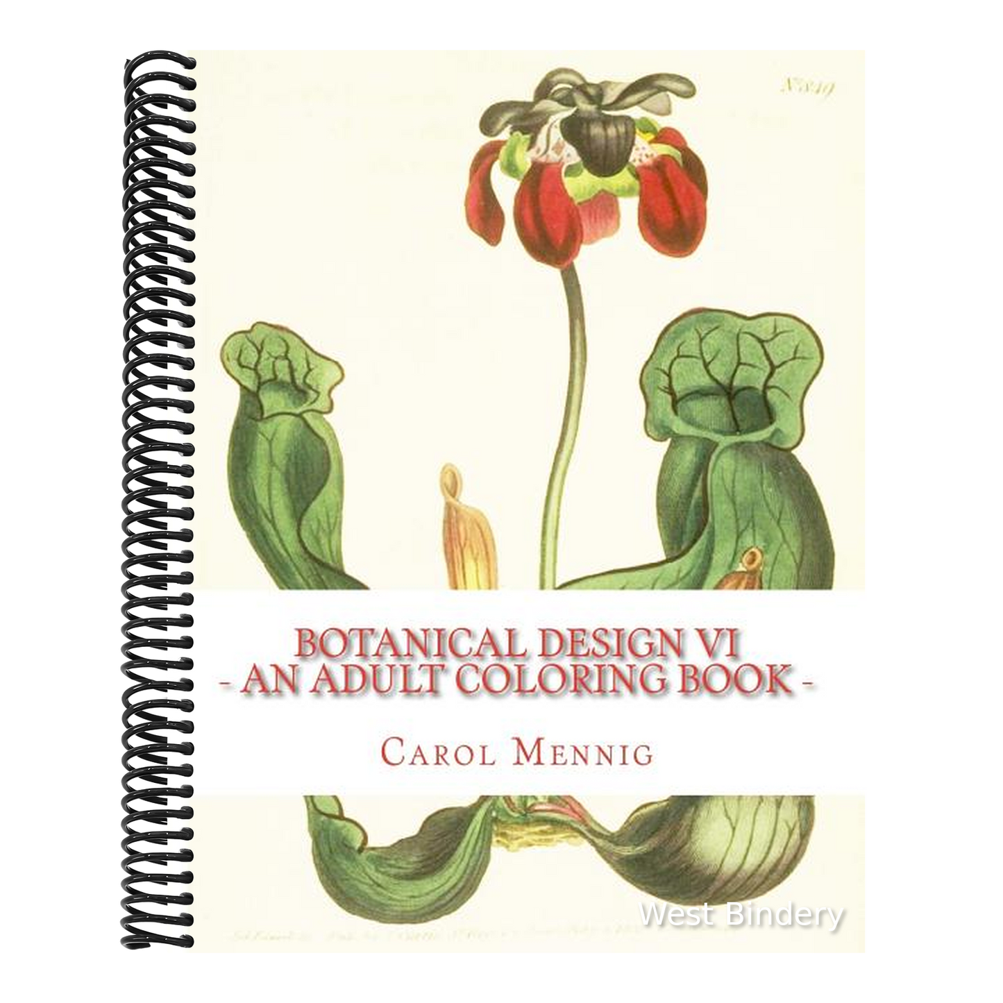 Botanical Design VI: An Adult Coloring Book