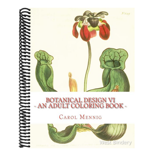 Botanical Design VI: An Adult Coloring Book