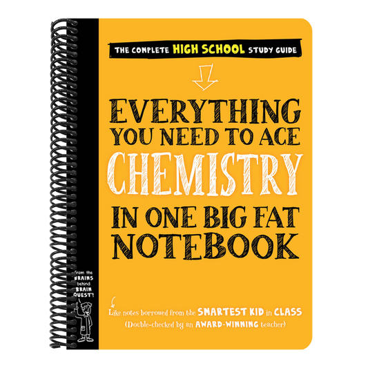 Everything You Need to Ace Chemistry in One Big Fat Notebook (Big Fat Notebooks) (Spiral Bound)