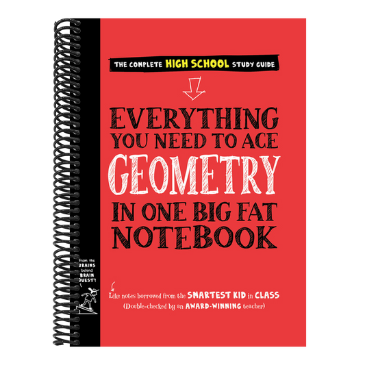 Everything You Need to Ace Geometry in One Big Fat Notebook (Big Fat Notebooks) (Spiral Bound)