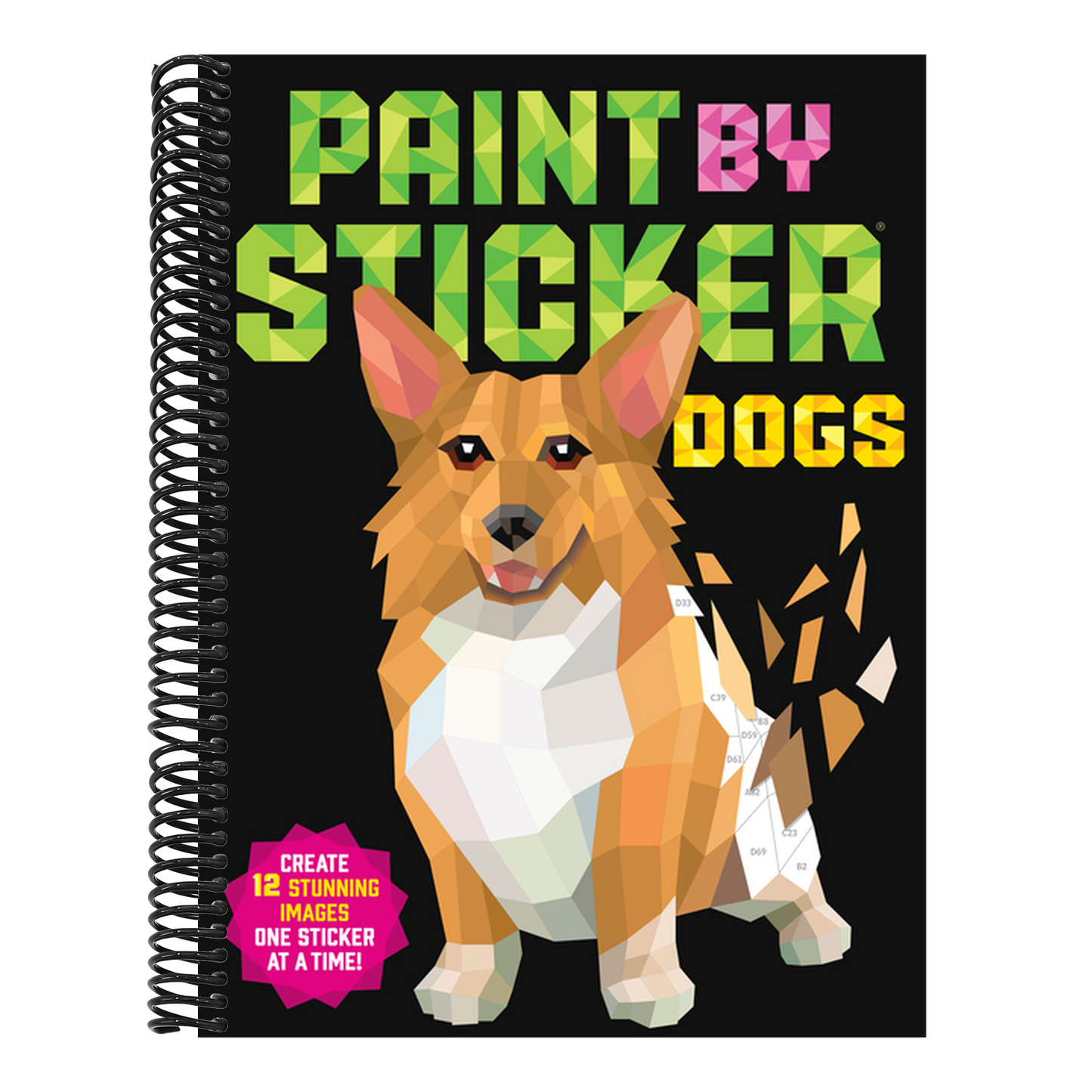 Paint by Sticker (Official): Dogs: Create 12 Stunning Images One Sticker at a Time!