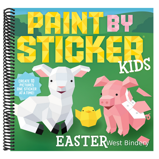 Paint by Sticker Kids (Official): Easter: Create 10 Pictures One Sticker at a Time!
