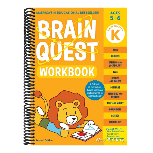 Brain Quest Workbook: Kindergarten Revised Edition (Revised)