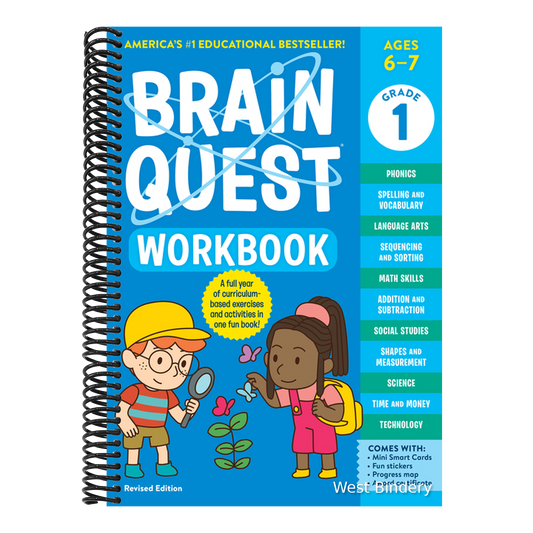 Brain Quest Workbook: 1st Grade Revised Edition (Revised)