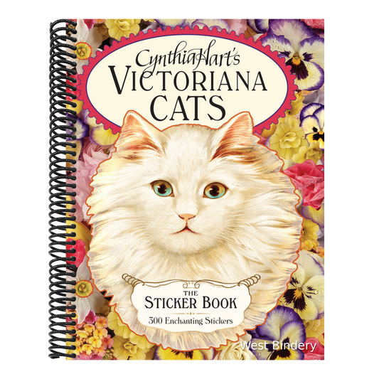 Cynthia Hart's Victoriana Cats: The Sticker Book: 300 Enchanting Stickers