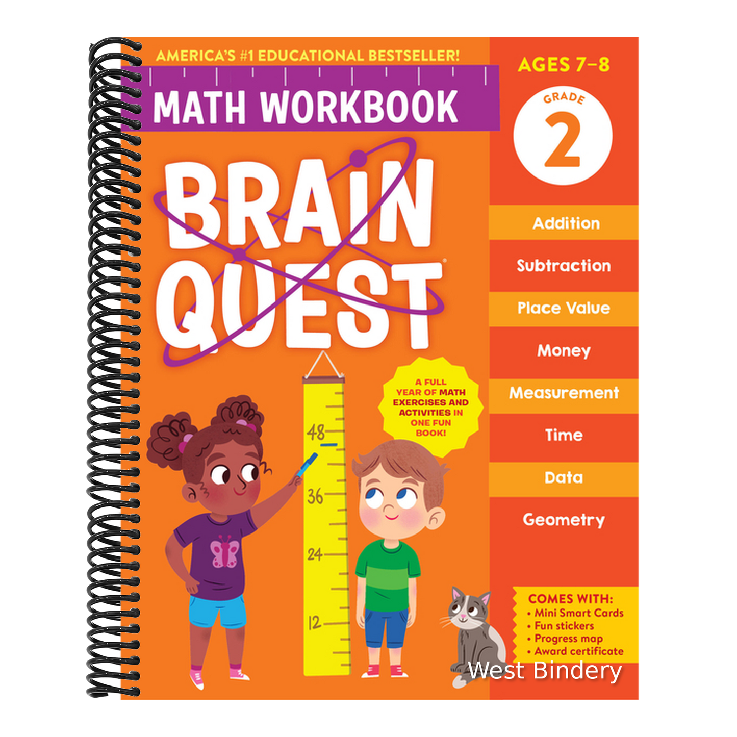 Brain Quest Math Workbook: 2nd Grade