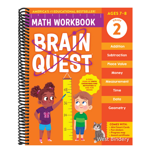 Brain Quest Math Workbook: 2nd Grade