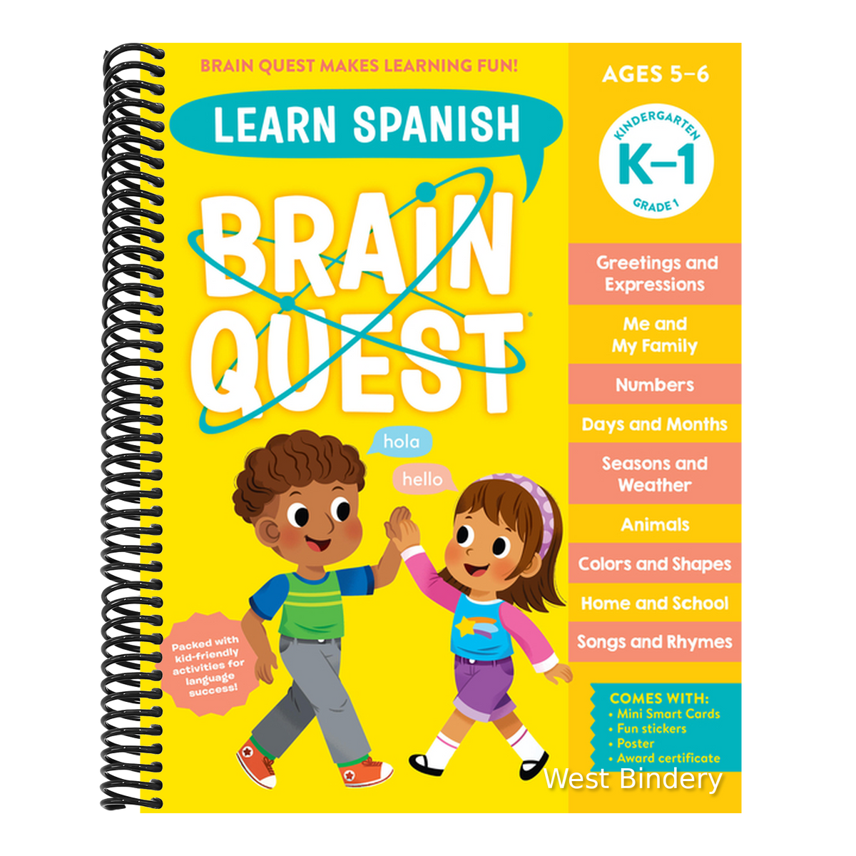 Brain Quest Workbook: Learn Spanish