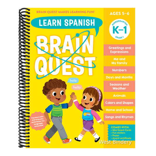 Brain Quest Workbook: Learn Spanish