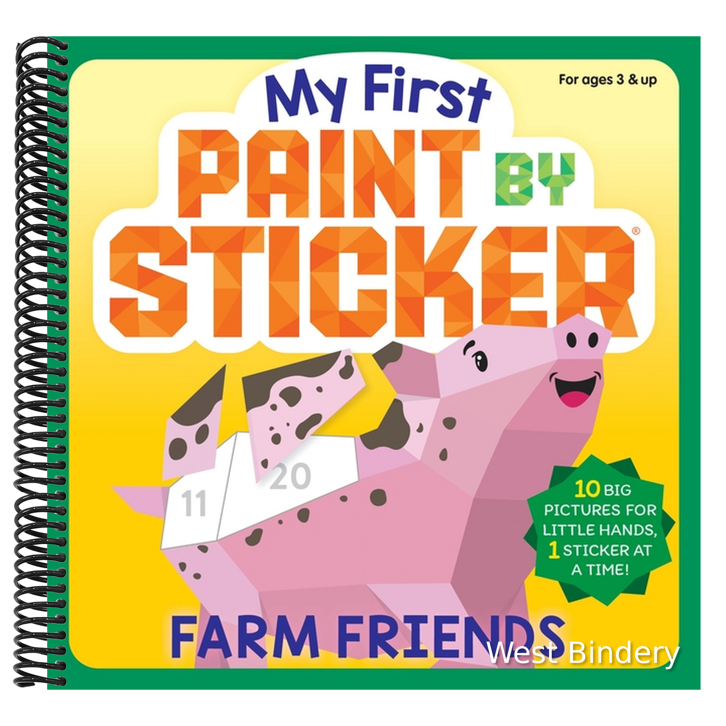 My First Paint by Sticker: Farm Friends