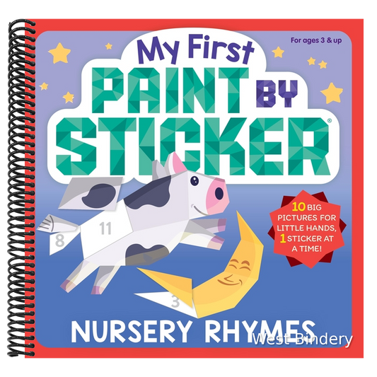 My First Paint by Sticker: Nursery Rhymes